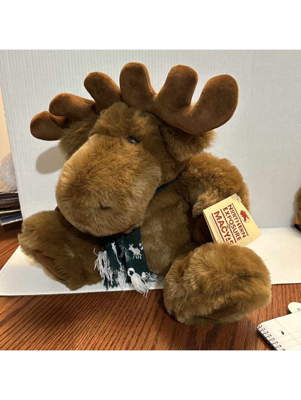 Vintage Bullocks Moose Macy's Northern Exposure 16" Plush 1990 TV Show